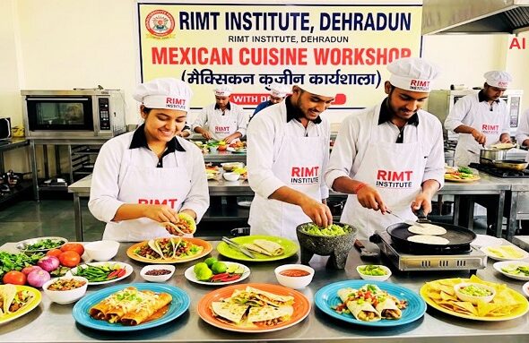 Mexican Cuisine Workshop held at The RIMT