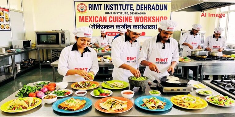 Mexican Cuisine Workshop held at The RIMT