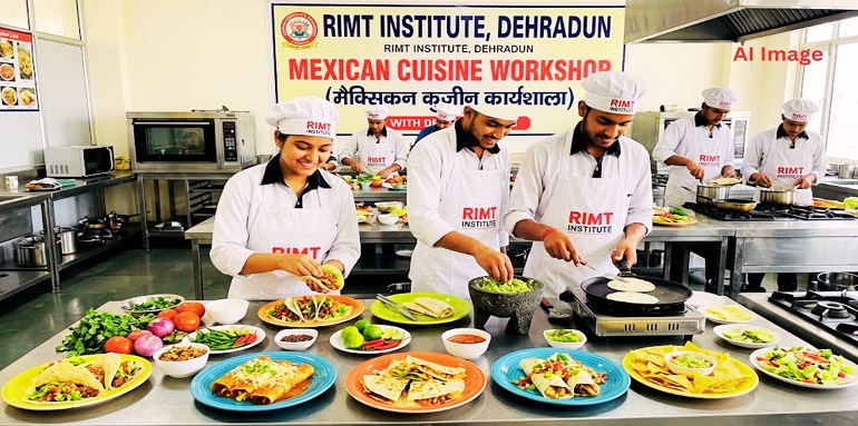 Mexican Cuisine Workshop held at The RIMT