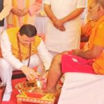 CM Dhami welcomed the Kanwariyas