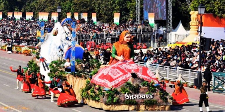 Uttarakhand's tableau got third place in the Republic Day parade