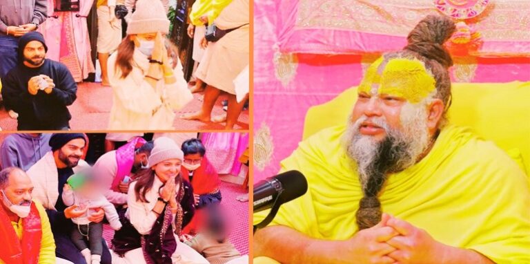 Virat and Anushka reached Premanand Ji Maharaj's ashram
