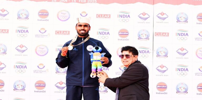 Uttarakhand's utkrsht Dwivedi won gold medal