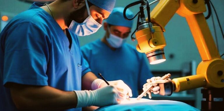 Robotic surgery