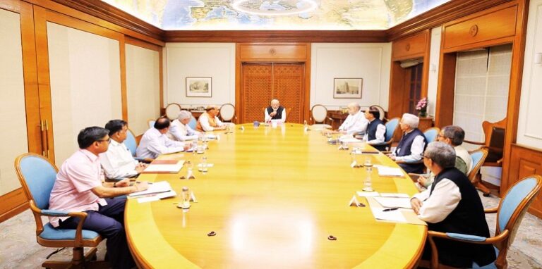 CCS meeting chaired by Prime Minister Narendra Modi