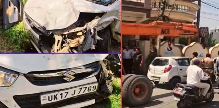 Horrible road accident in Selaqui area
