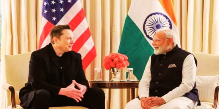PM Modi & Elon Musk