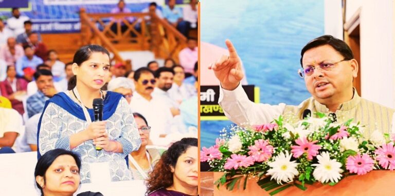CM Dhami interacted with the beneficiaries of 'Chief Minister Solar Self-Employment Scheme'