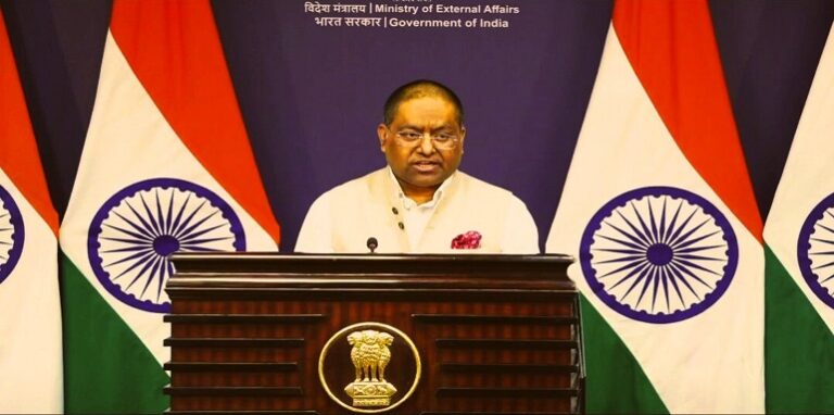 Foreign Ministry spokesperson Randhir Jaiswal