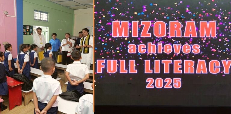Mizoram Declared India's First Fully Literate State