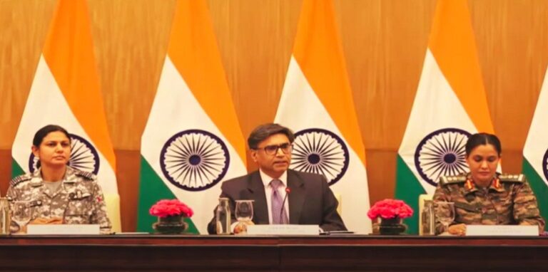 The Ministry of External Affairs press briefing