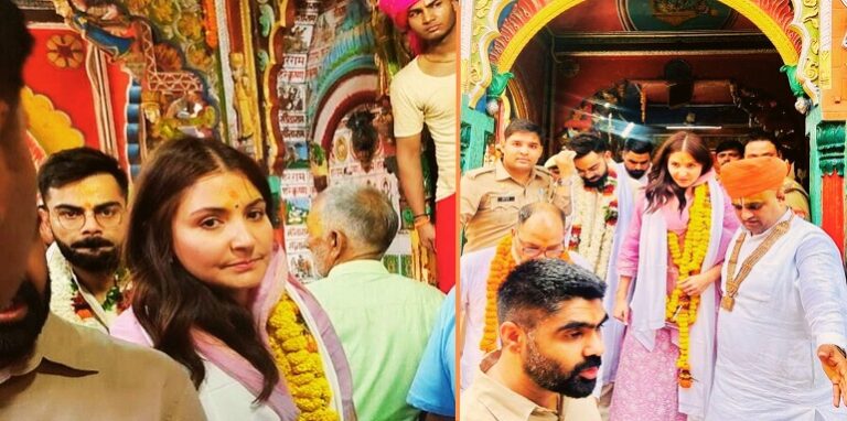 Virat and Anushka reached Ramnagari
