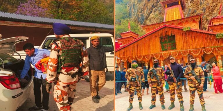 paramilitary forces in Gangotri-Yamunotri