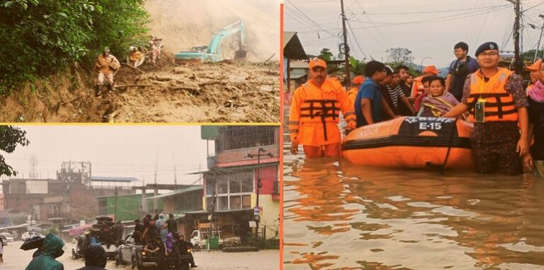 NDRF Rescue operation in North-East states