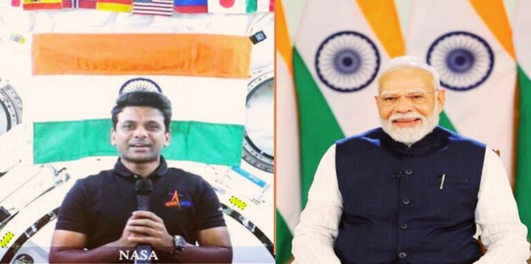 PM Modi spoke to Shubhanshu Shukla on ISS