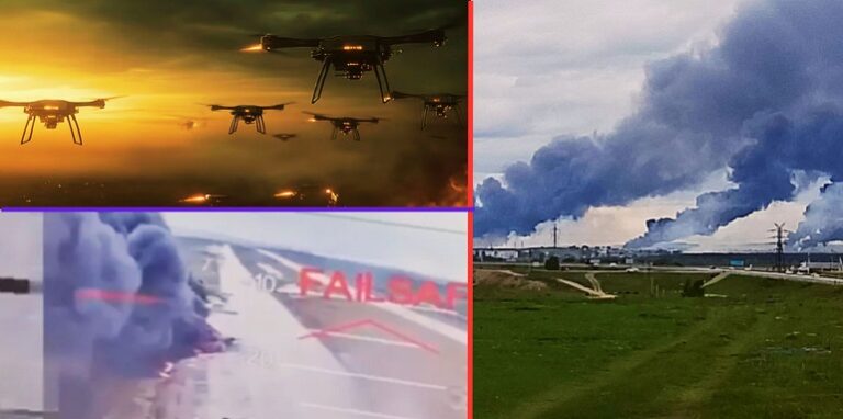 Ukraine drone attack against Russia