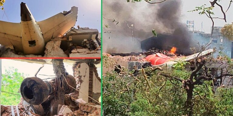 plane crashes in Ahmedabad