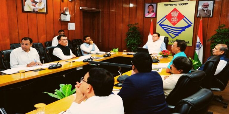CM Dhami gave instructions in the review meeting