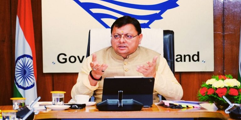 CM Dhami gave necessary guidelines in the review meeting