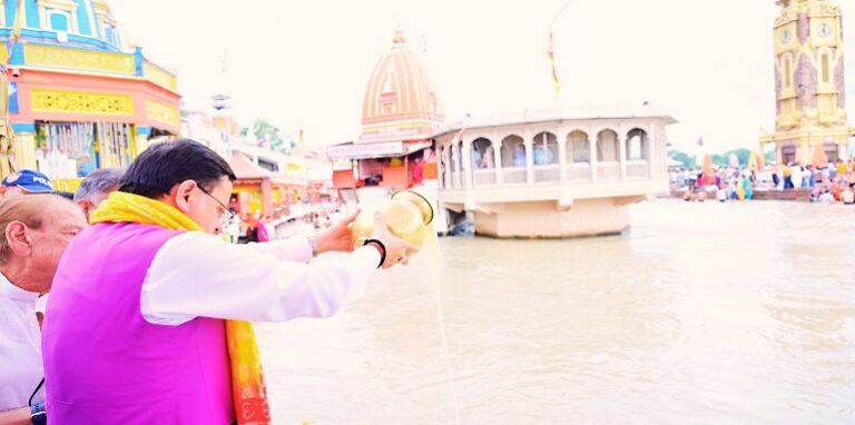 CM Dhami inaugurated the river festival