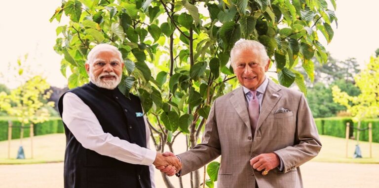 PM Modi met King Charles in Britain