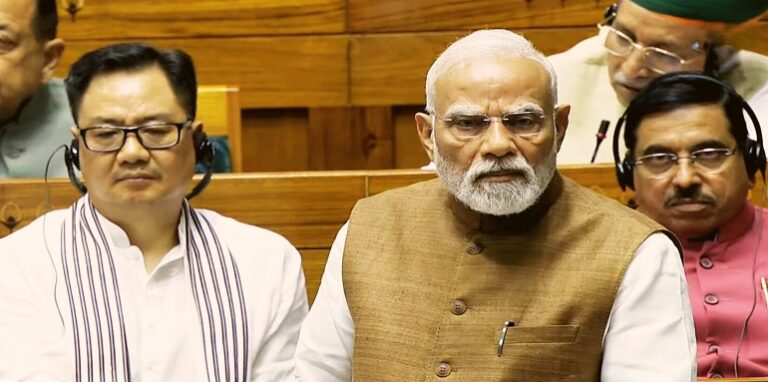 PM Modi's address in Lok Sabha