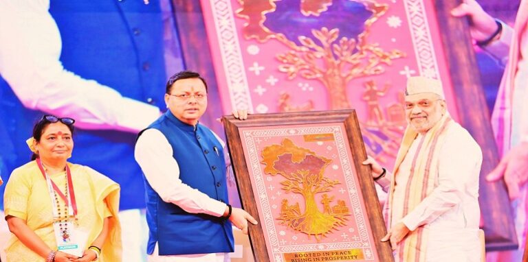 Union Home Minister Amit Shah & CM Dhami