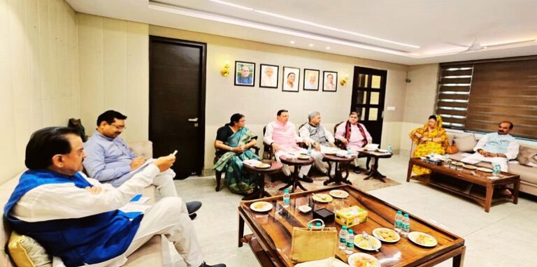 CM Dhami attended the high-level meeting of the organization