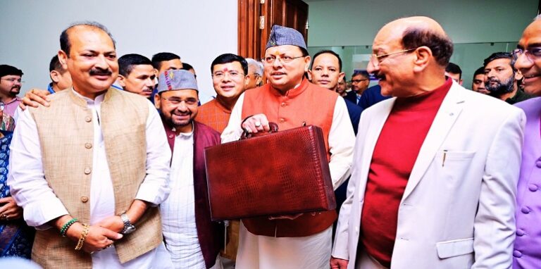 CM Dhami presented a supplementary budget