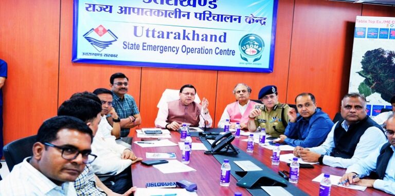 CM Dhami's high-level meeting on Uttarkashi tragedy