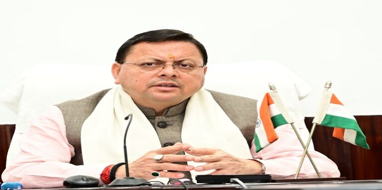 Chief Minister Pushkar Singh Dhami