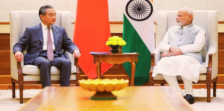 Chinese Foreign Minister Wang Yi met PM Modi