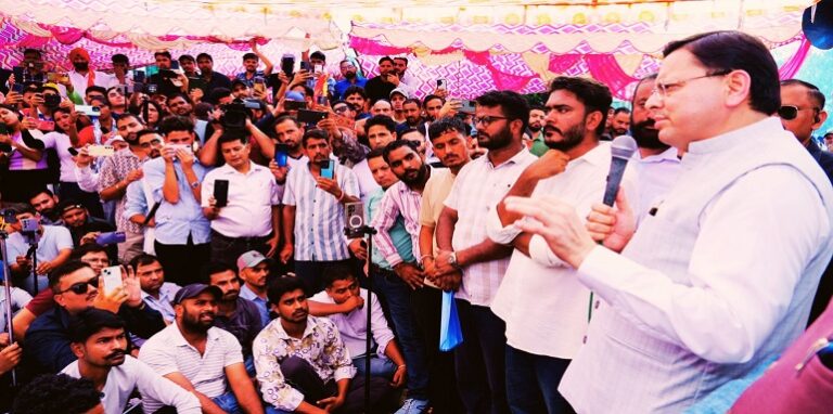 CM Dhami recommends CBI probe into paper leak case