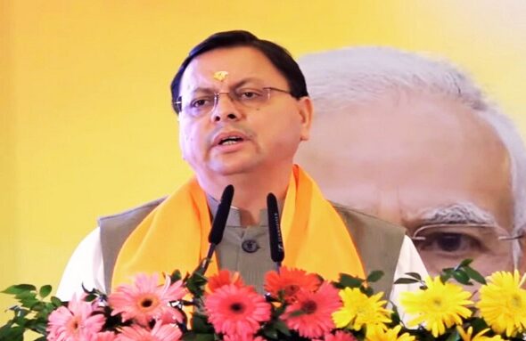 Chief Minister Pushkar Singh Dhami