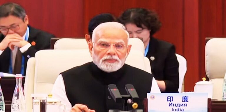 PM Modi SCO Summit in China