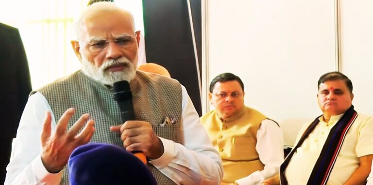 PM Modi Uttarakhand visit