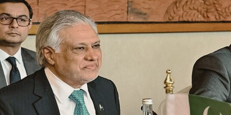 Pakistan Foreign Minister Ishaq Dar