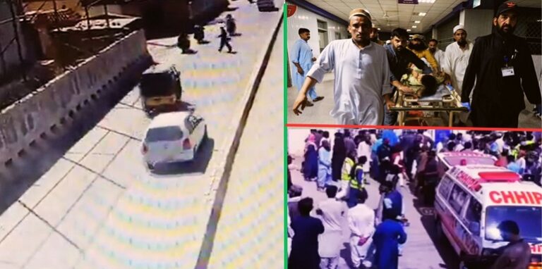 Suicide attack in Quetta, Pakistan