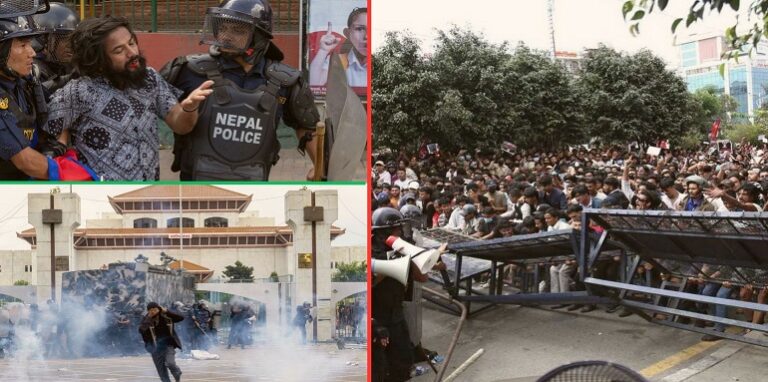 Violence erupts in Nepal over ban on social media platforms