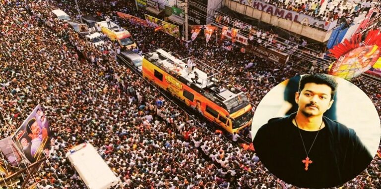 actor Joseph Vijay's rally in Tamil Nadu