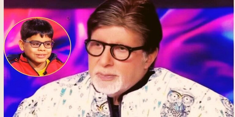 Amitabh Bachchan hosting KBC Junior
