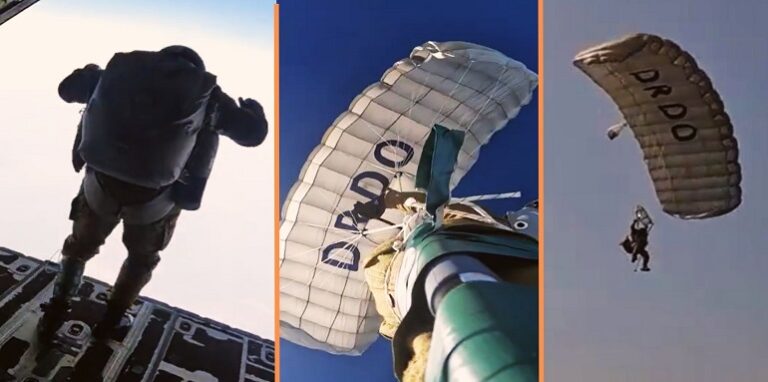 DRDO successfully tests 'Made in India' military parachute