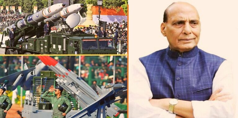 Defence Minister Rajnath Singh