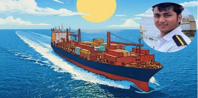Merchant Navy officer missing