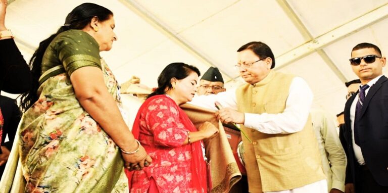 CM Dhami attended the Ex-Servicemen Conference