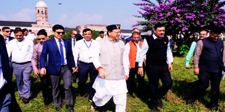 CM Dhami inspected the preparations for the Silver Jubilee Festival