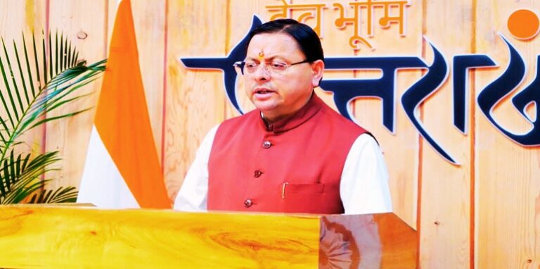 CM Dhami virtually addressed the public on the occasion of the inauguration of Baikuntha Chaturdashi fair
