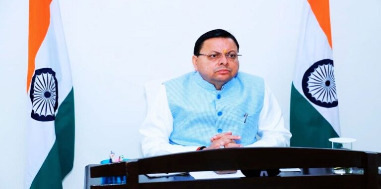 Chief Minister Pushkar Singh Dhami