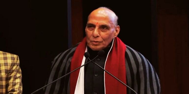 Defence Minister Rajnath Singh
