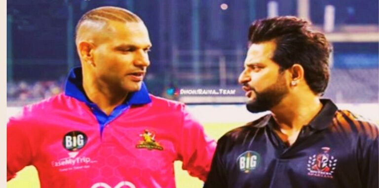 Suresh Raina and Shikhar Dhawan